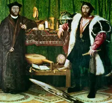 The Ambassadors 1533. Creator: Hans Holbein the Younger