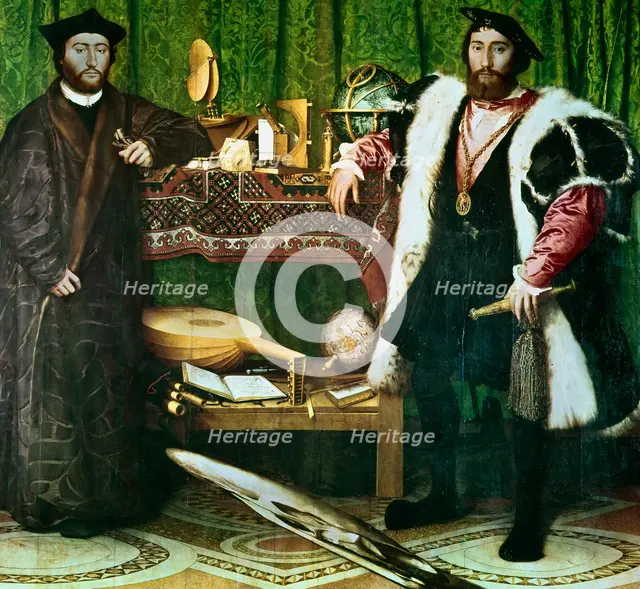'The Ambassadors', 1533. Creator: Hans Holbein the Younger.