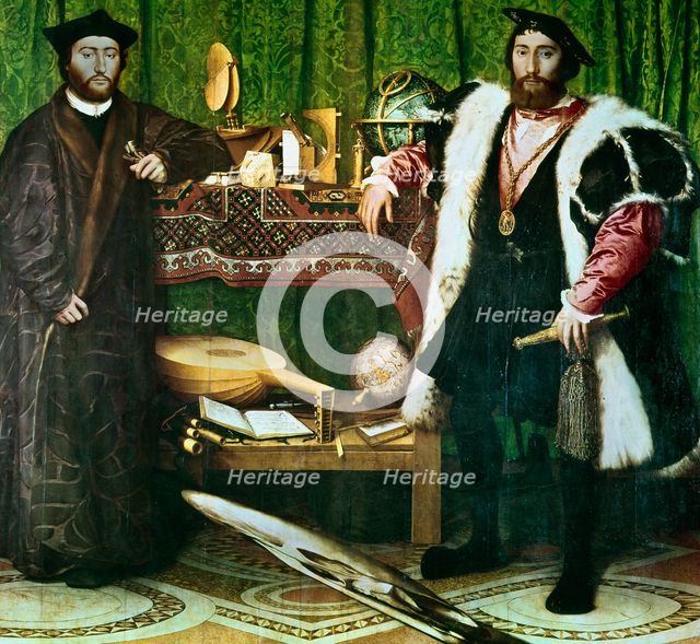 'The Ambassadors', 1533. Creator: Hans Holbein the Younger.