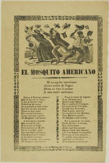 The American Mosquito, n.d. Creator: José Guadalupe Posada