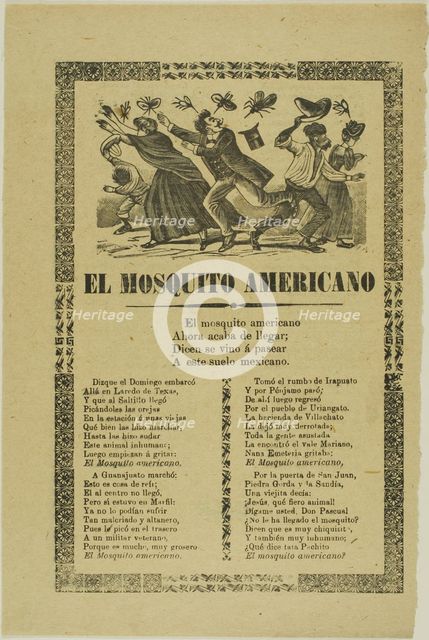 The American Mosquito, n.d. Creator: José Guadalupe Posada.