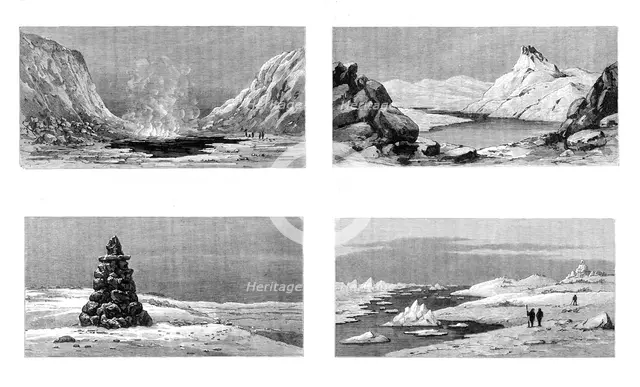 The American Franklin Search Expedition, 1881. Creator: Unknown.