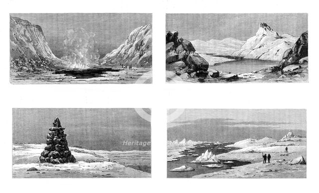 The American Franklin Search Expedition, 1881. Creator: Unknown.