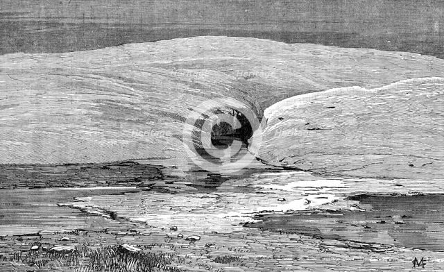The American Franklin Search Expedition - a summer view in the Arctic Land, August 20, 1878, (1881). Creator: Unknown.