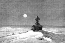 The American Franklin Search Expedition - Starvation Cove, 1881. Creator: Unknown