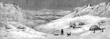 The American Franklin Search Expedition - scene on Hayes River, Big Bend, May 19, 1879, (1881). Creator: Unknown