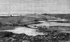 The American Franklin Search Expedition - view in summer, King William's Land, 1870, (1881). Creator: Unknown