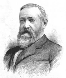'The American Presidential Election; General Benjamin Harrison; Republican Candidate now Elected to Creator: Unknown