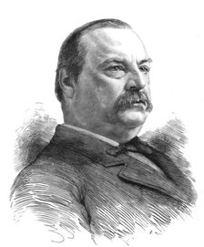 'The American Presidential Election; Mr. Grover Cleveland, Ex-President and Democratic Candidate fo Creator: Unknown