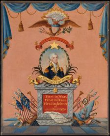 The American Star (George Washington), ca. 1803. Creator: Frederick Kemmelmeyer
