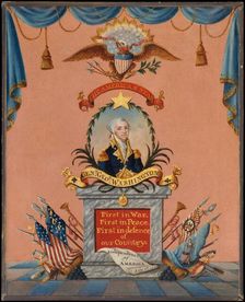 The American Star (George Washington), ca. 1803. Creator: Frederick Kemmelmeyer