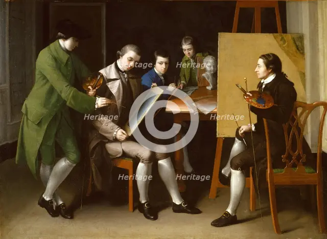 The American School, 1765. Creator: Matthew Pratt.