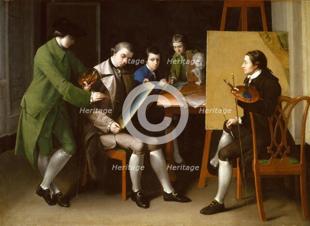 The American School, 1765. Creator: Matthew Pratt.