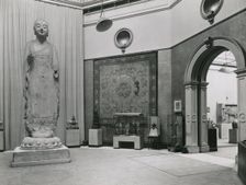 The Amitabha Buddha in Central Hall, (Royal Academy of Arts, International Exhibition of..., 1935 Creator: Unknown