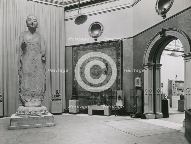 The Amitabha Buddha in Central Hall, (Royal Academy of Arts, International Exhibition of..., 1935 Creator: Unknown.