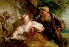 The Amorous Proposal, c1725. Creator: Francois Lemoyne