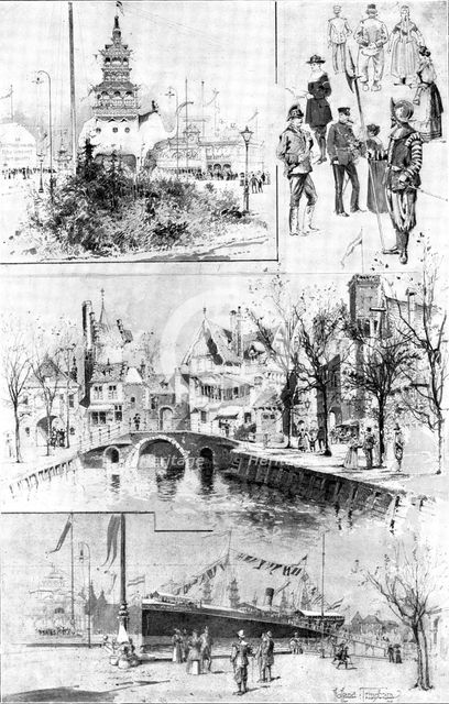The Amsterdam Exhibition - opened on May 11, 1895. Creator: Unknown.