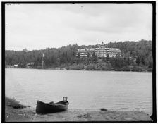 The Ampersand, Lower Saranac Lake, Adirondack Mountains, c1902. Creator: William H. Jackson