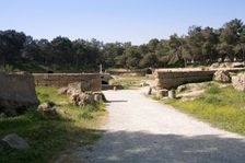 The amphitheatre at Carthage, Tunisia. Creator: Samuel Magal