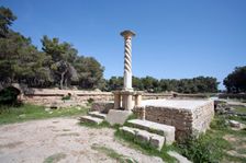 The amphitheatre at Carthage, Tunisia. Creator: Samuel Magal
