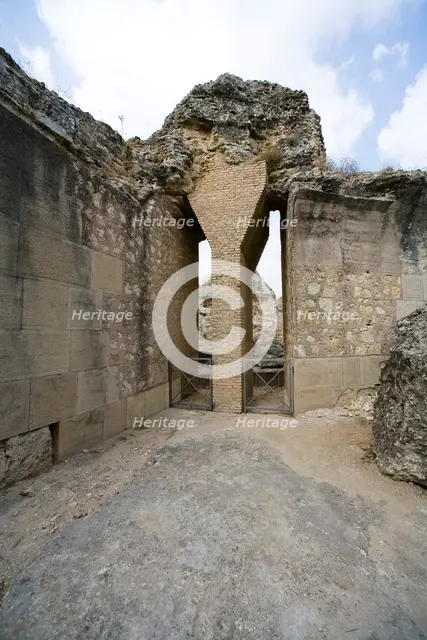 The amphitheatre at Italica, Spain, 2007. Creator: Samuel Magal.