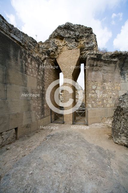 The amphitheatre at Italica, Spain, 2007. Creator: Samuel Magal.