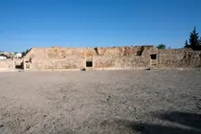 The amphitheatre at Mactaris, Tunisia. Creator: Samuel Magal