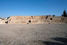 The amphitheatre at Mactaris, Tunisia. Creator: Samuel Magal