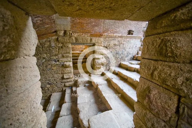 The amphitheatre at Merida, Spain, 2007. Creator: Samuel Magal.
