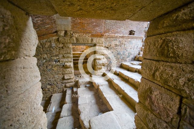 The amphitheatre at Merida, Spain, 2007. Creator: Samuel Magal.