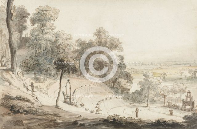 The Amphitheatre on the Springenberg in Cleves, after 1660-1663. Creator: Gerbrand van den Eeckhout.