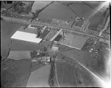 The Anchor and Moss Bridge Mills, Moss Bridge, Lancashire, c1930s. Creator: Arthur William Hobart