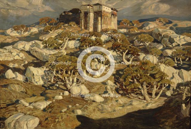 The ancient Crimea, 1903. Artist: Bogayevsky, Konstantin Fyodorovich (1872-1943)