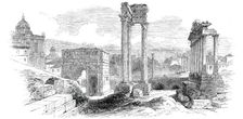 The Ancient Forum - Rome, 1850. Creator: Unknown
