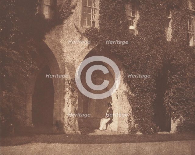 The Ancient Vestry, 1845. Creator: William Henry Fox Talbot.