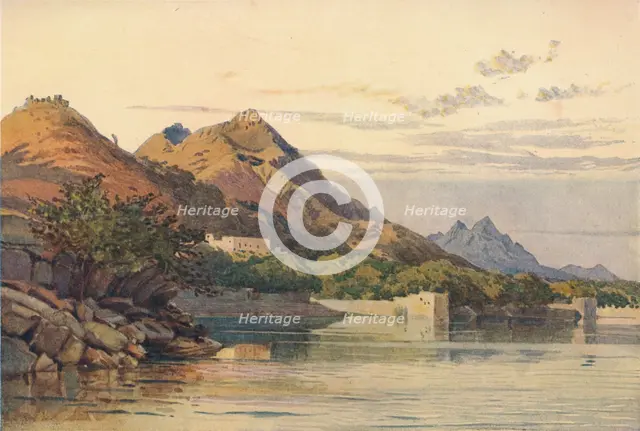 'The Ana Sagar, Ajmere', c1880 (1905). Creator: Alexander Henry Hallam Murray.