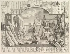 The Analysis of Beauty, Plate 1, March 5, 1753. Creator: William Hogarth