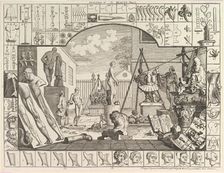 The Analysis of Beauty, Plate 1, March 5, 1753. Creator: William Hogarth