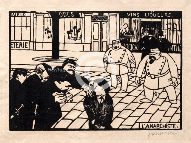 The Anarchist. Creator: Félix Vallotton (French, 1865-1925).