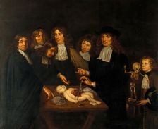The anatomy of Dr Frederick Ruysch, 1909-1910. Creator: Jan van Neck