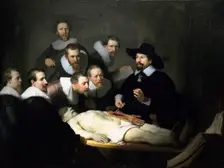 The Anatomy Lesson of Dr Nicolaes Tulp 1632. Artist: Rembrandt Harmensz van Rijn