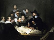The Anatomy Lesson of Dr Nicolaes Tulp 1632. Artist: Rembrandt Harmensz van Rijn