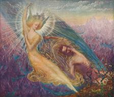 The Angel of Splendours c1894, (1911). Artist: Jean Delville