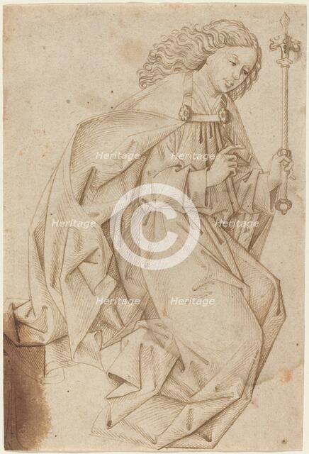 The Angel of the Annunciation, 1480s. Creator: Unknown.