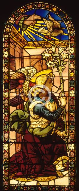 The Angel of the Annunciation, 1498/1503. Creator: Giovanni di Domenico.
