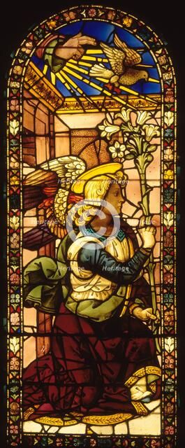 The Angel of the Annunciation, 1498/1503. Creator: Giovanni di Domenico.