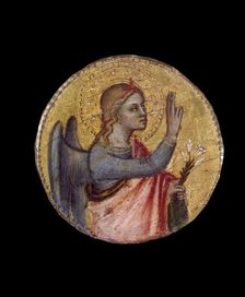 The Angel of the Annunciation, 14th century. Artist: Andrea di Cione