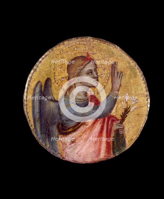 The Angel of the Annunciation, 14th century. Artist: Andrea di Cione.