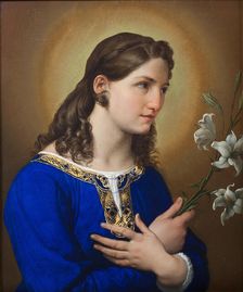 The Angel of the Annunciation, 1824. Creator: Hayez, Francesco (1791-1882)