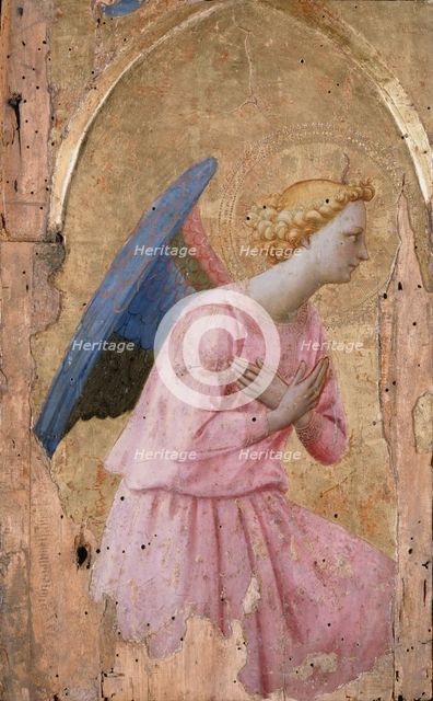 The Angel of the Annunciation, ca 1435. Artist: Angelico, Fra Giovanni, da Fiesole (ca. 1400-1455)